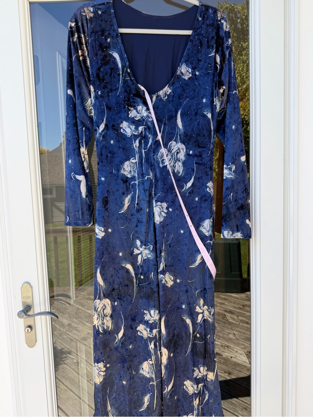 Baltic Born XL Afterglow Velvet Midi Dress NWT